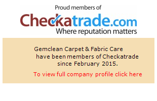 Checkatrade information for Gemclean Carpet & Fabric Care