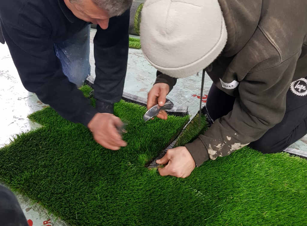 artificial grass installation training