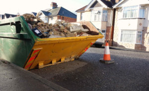 Skip on public road | Skip hire costs