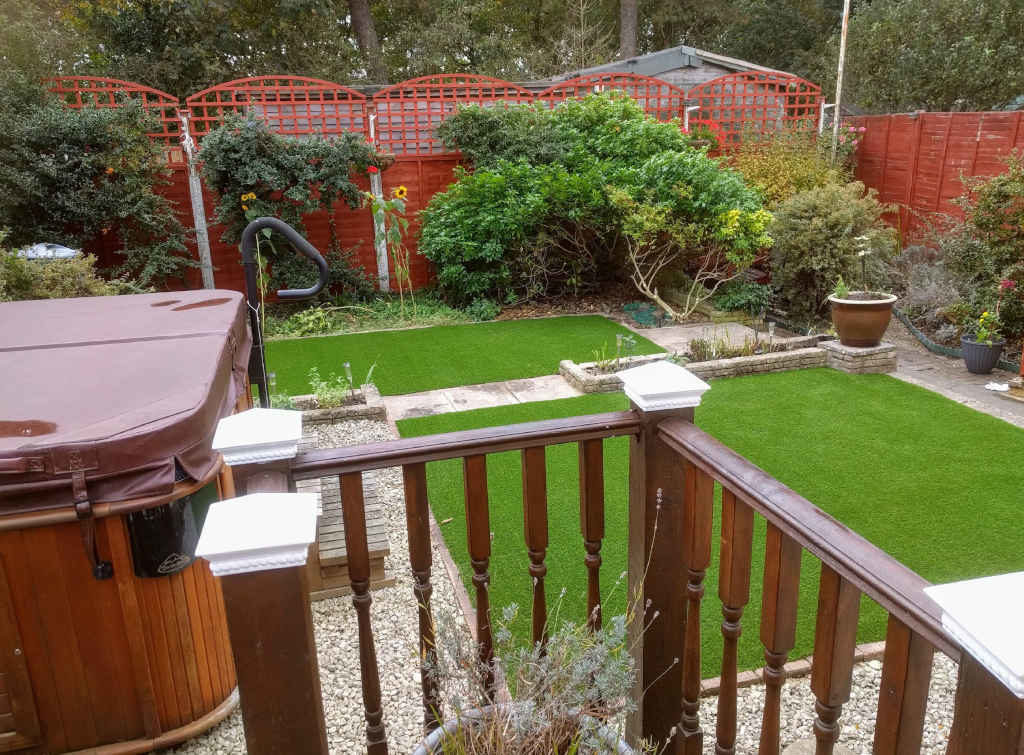 Artificial grass installation