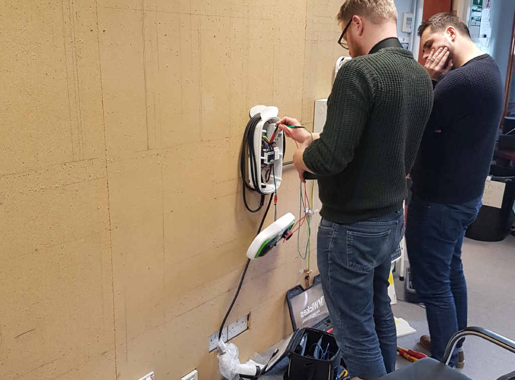 electrical charge point training