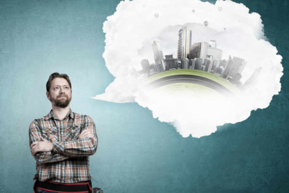 tradesman refining their business idea