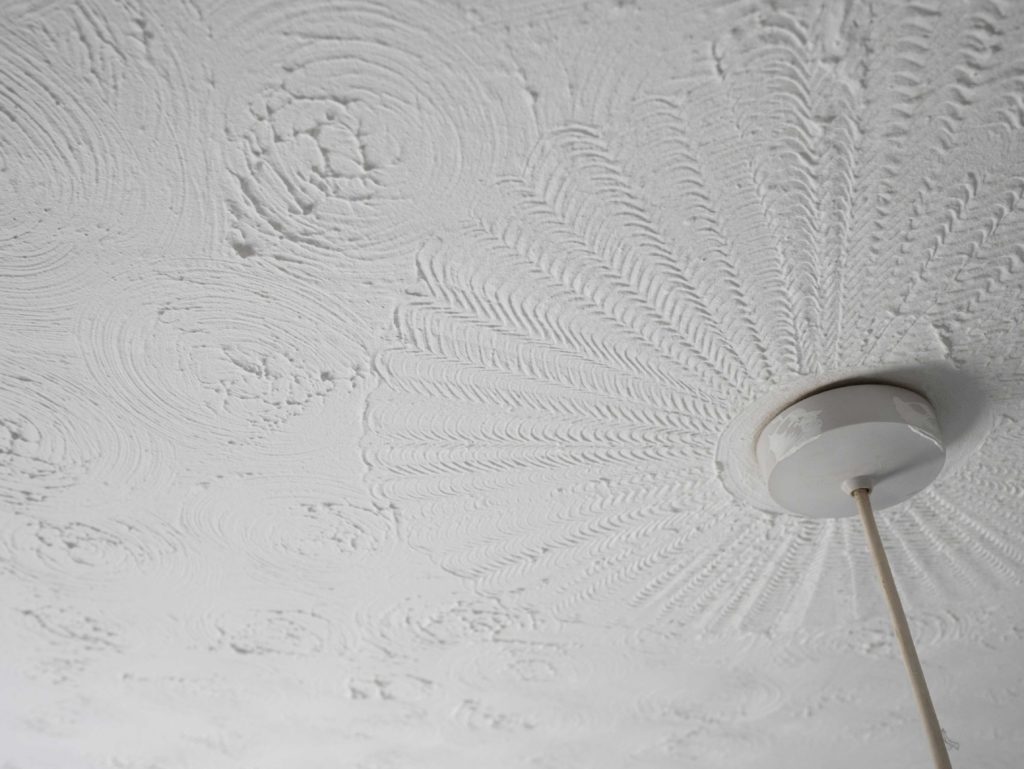 artex ceiling