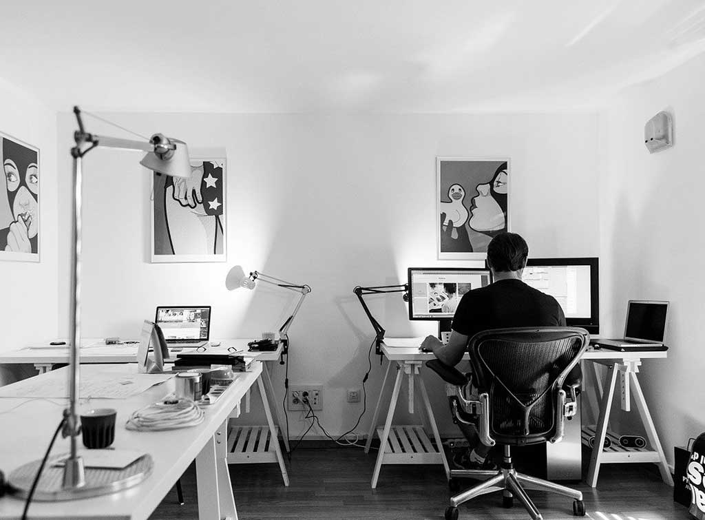 home office improve productivit
