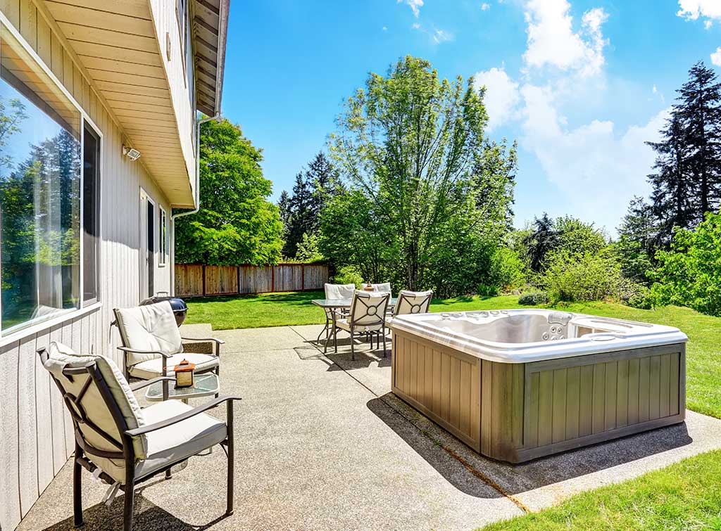 hot tub installation inspiration