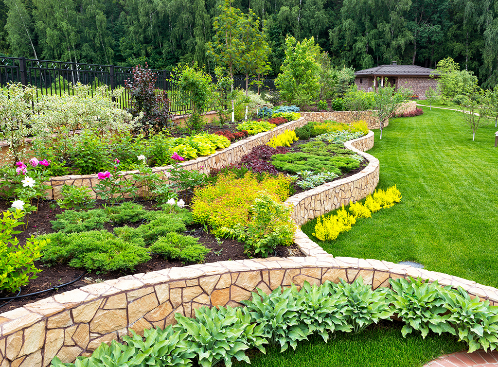 Stone Retaining Walls