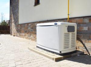 Home generator after installation
