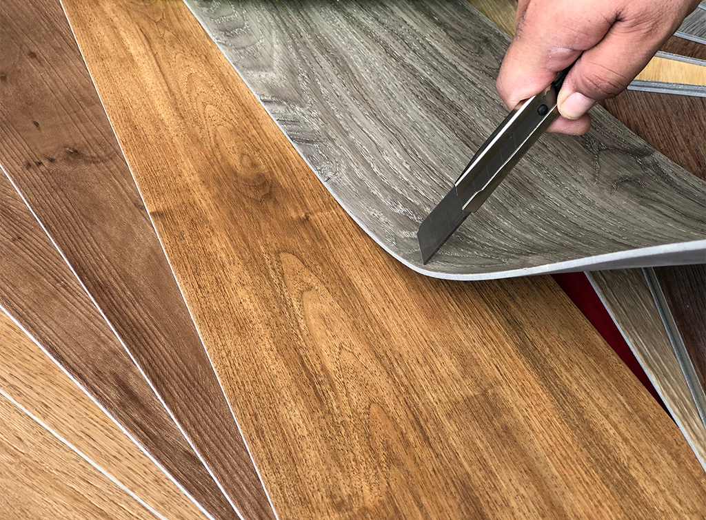 Vinyl flooring for kitchens