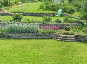 cost of landscaping sloping garden