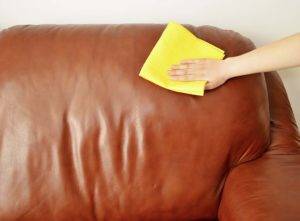 How to restore a peeling leather sofa