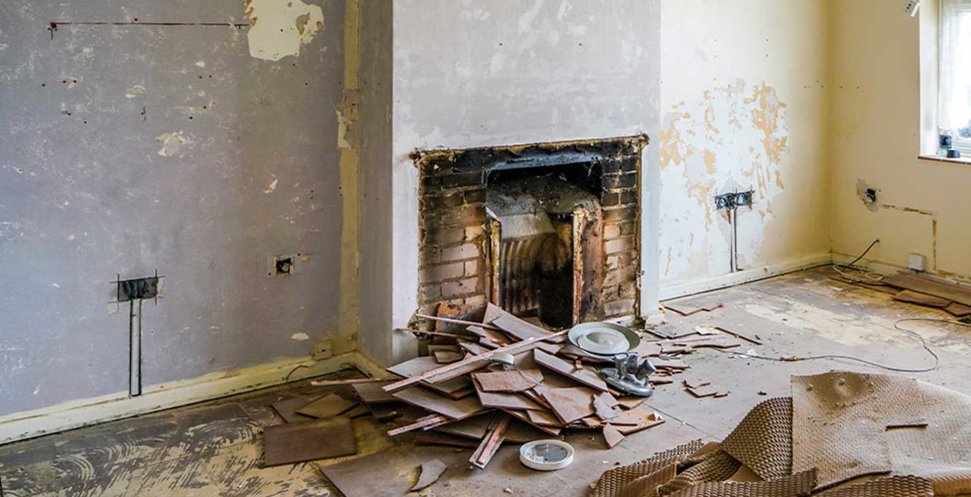 Chimney breast removal