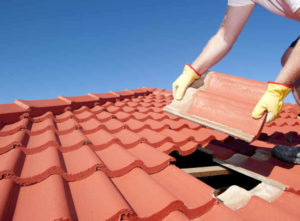 roof replacement from storm damage