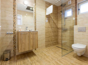 Small wet room