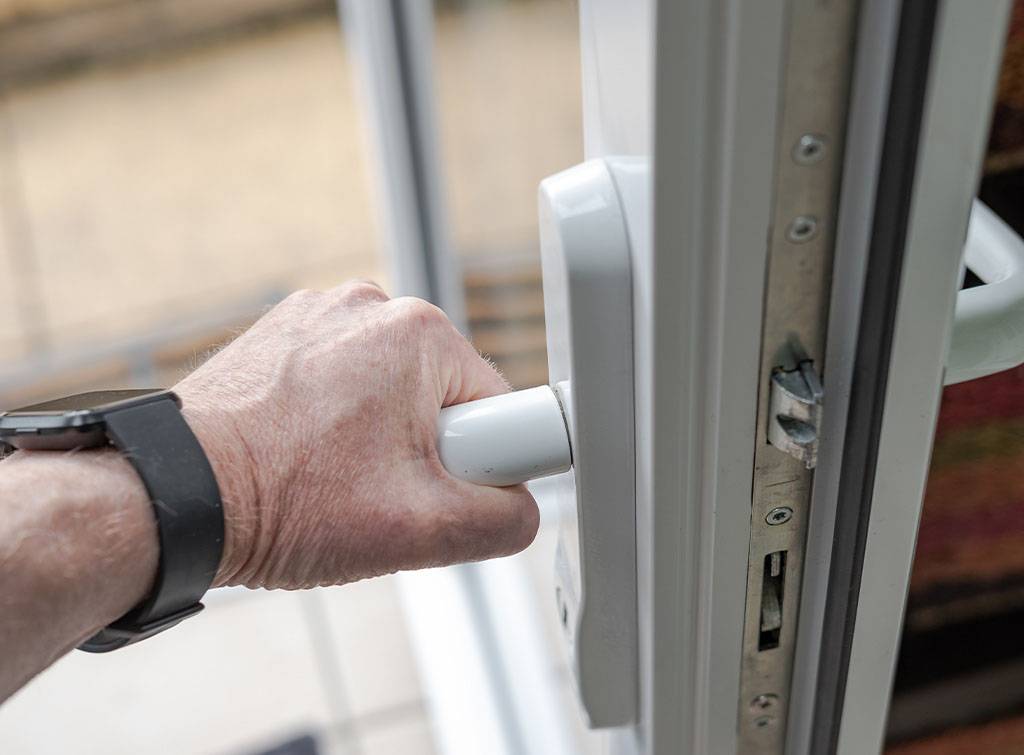 Put these locks up really high on your pantry door to keep