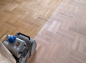 Wood floor restoration