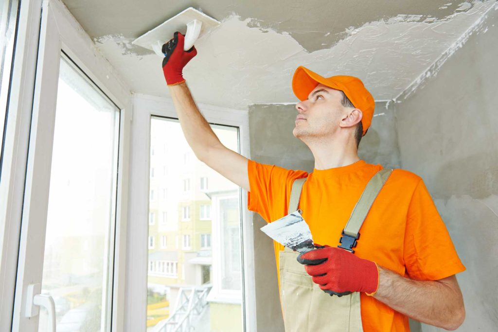 Cost of plastering a ceiling