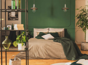 Green bedroom ideas