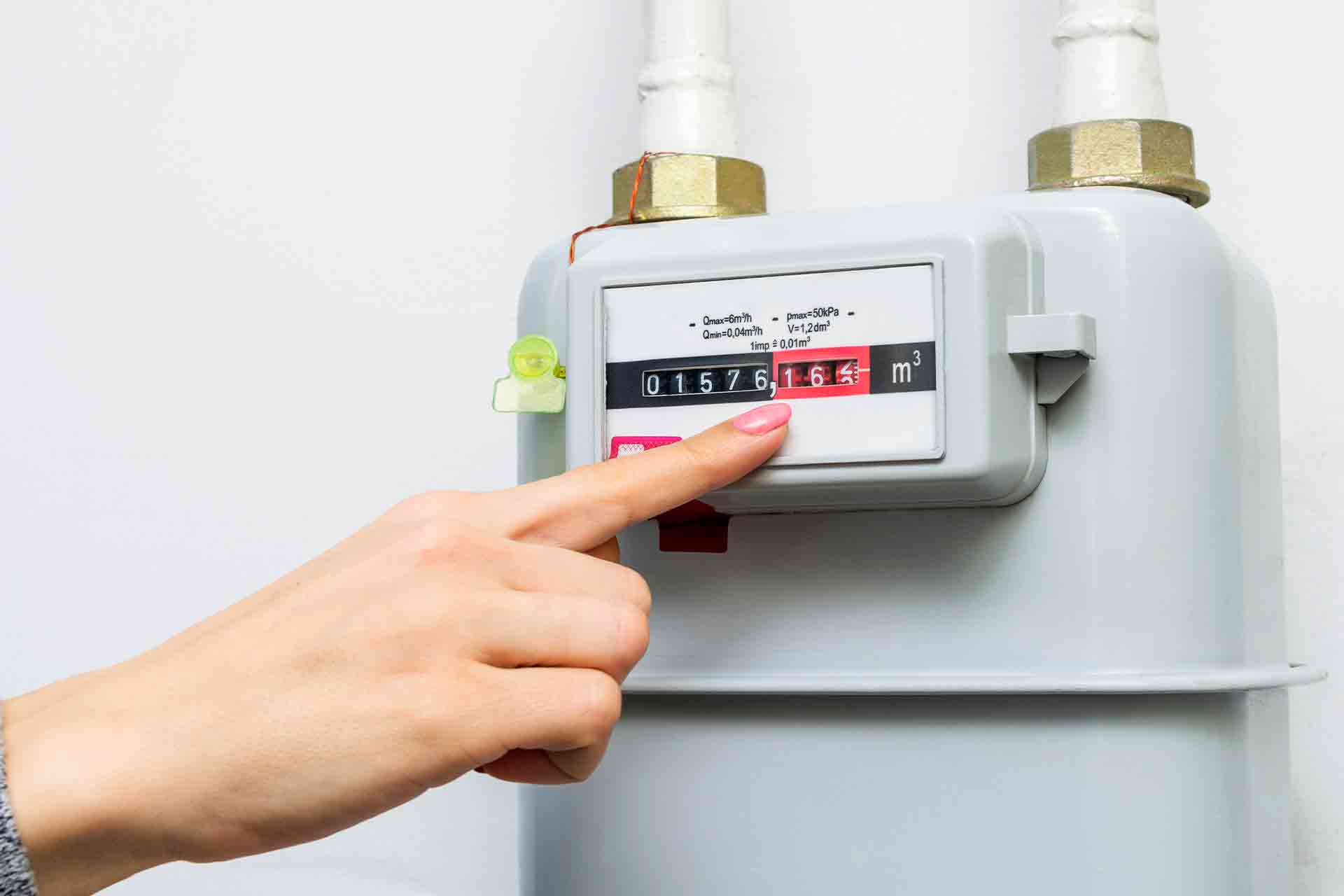 Feature cost of moving gas meter