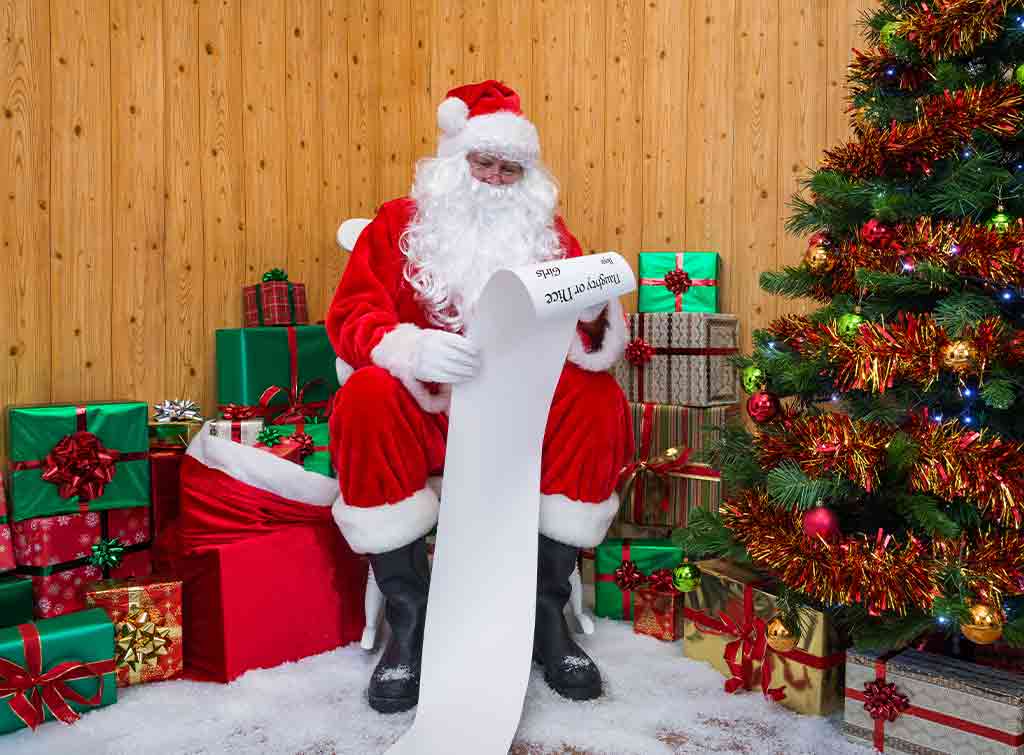 Cost to build your own Santa's grotto