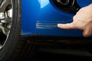 Car scratch repair cost