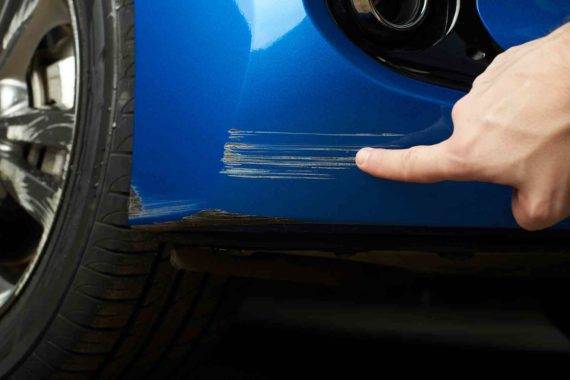 car scratch repair cost