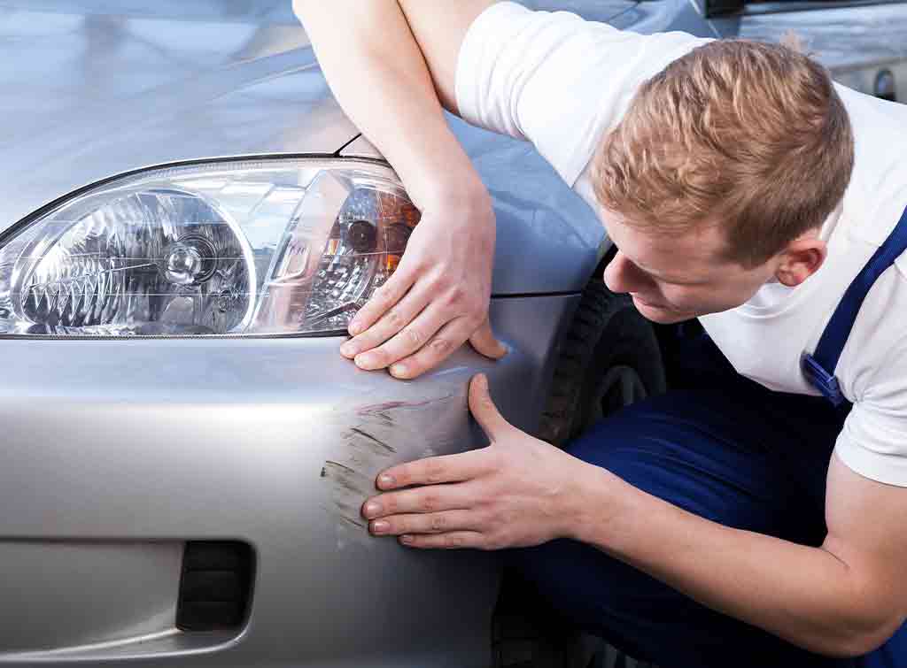 Car scratch repair cost