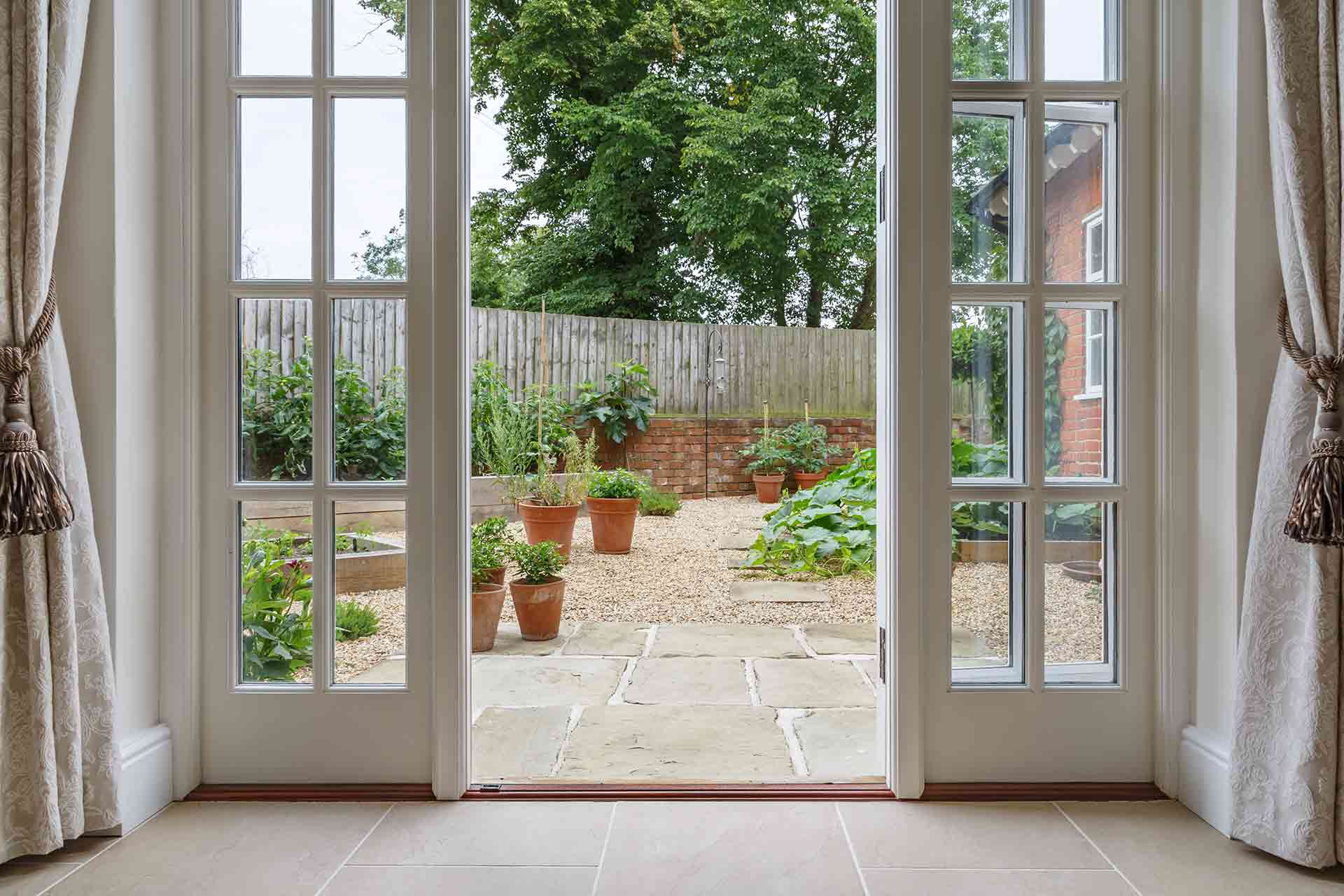 Standard Size uPVC French Doors