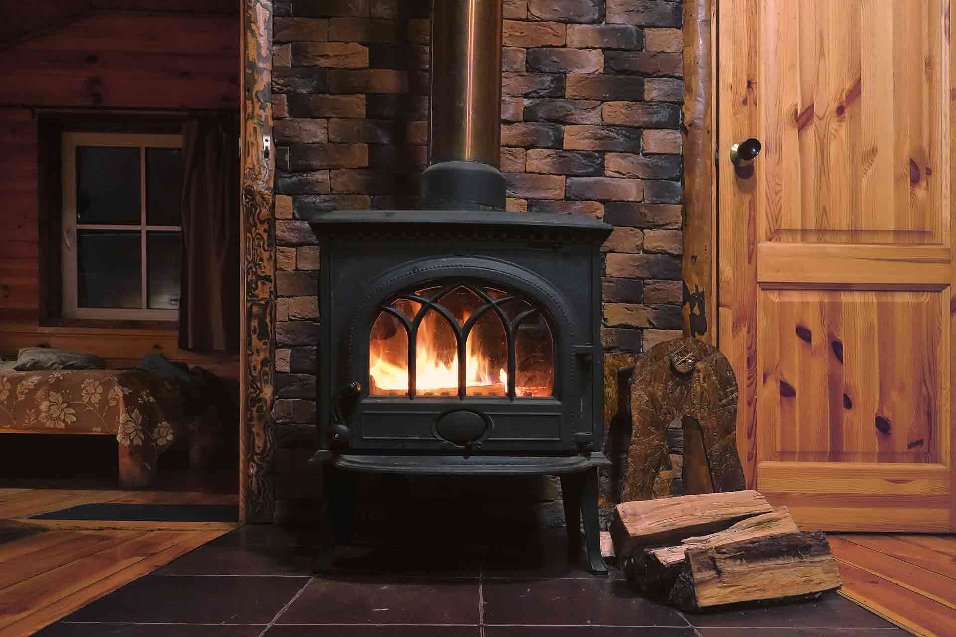 wood stove hearth designs ideas