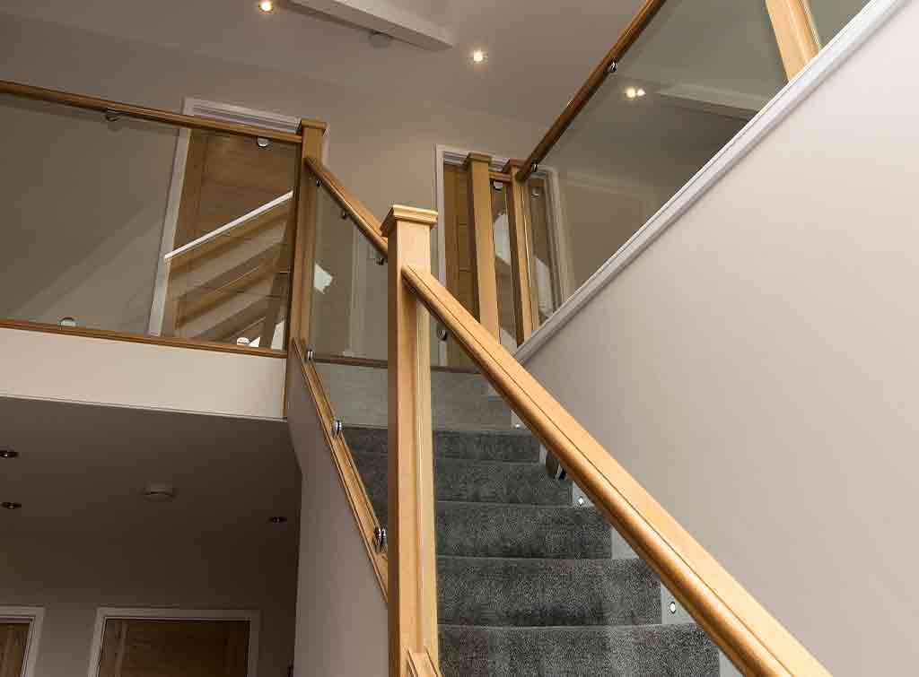 How Much Does A Glass Stair Railing Cost In 2022 Checkatrade - Are Glass Staircases Expensive