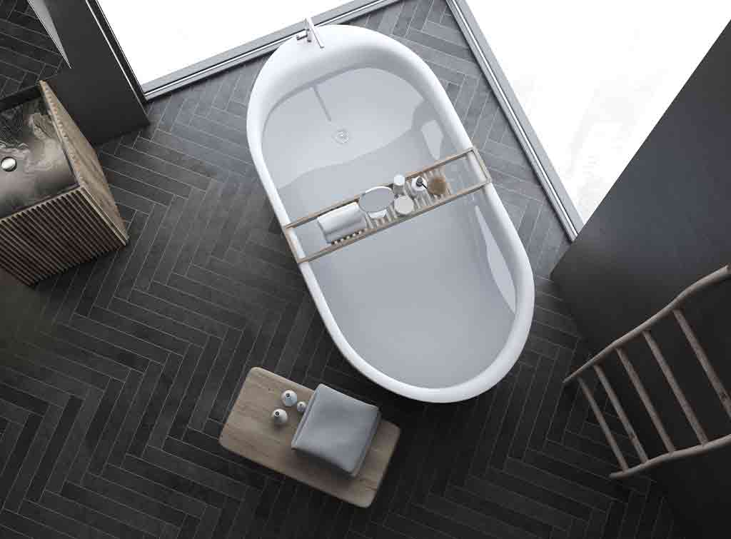 Grey bathroom flooring ideas