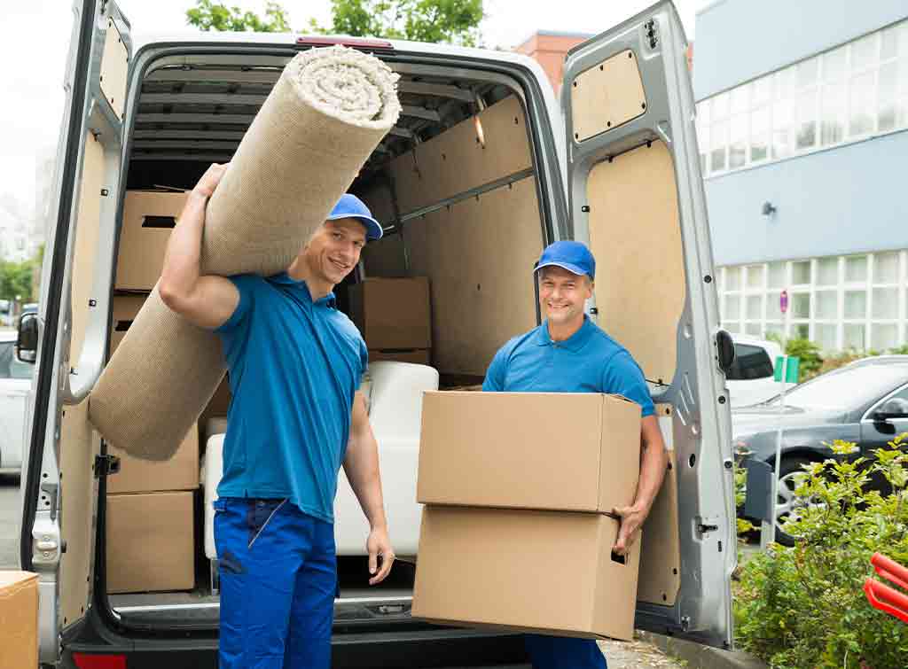 Rent a man with a sales van