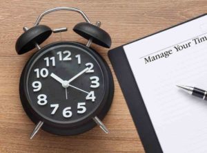 How to manage your time and workload