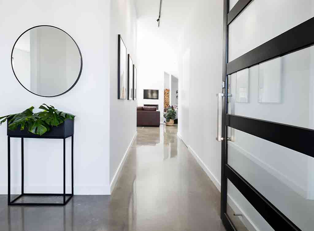 Sophisticated and modern hallway ideas
