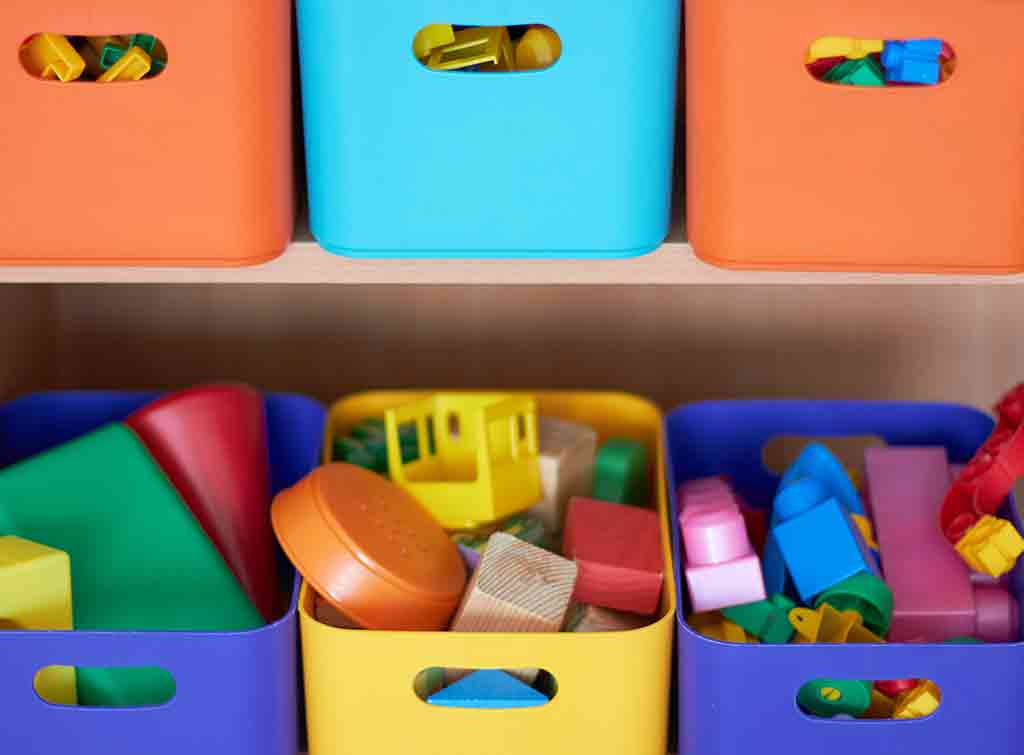 under stairs toy storage