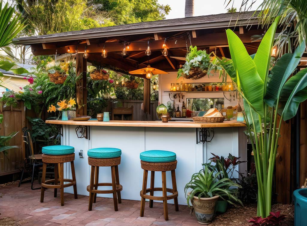 Garden bar shop