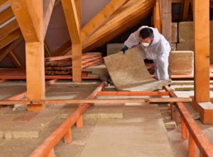 boarding a loft over thick insulation