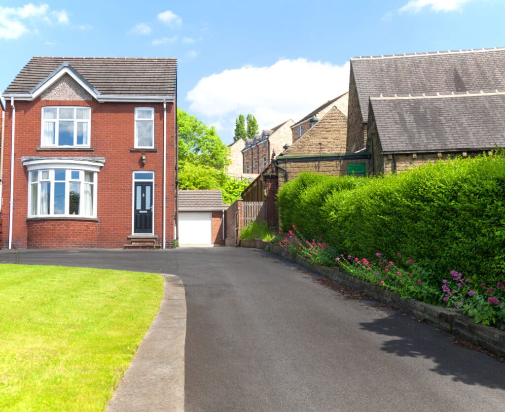 Tarmac driveway