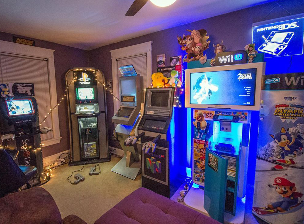 5 Bedroom Gaming Room Ideas
