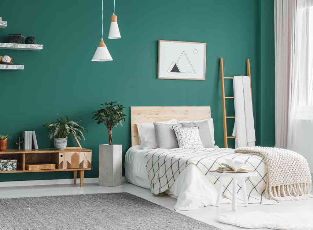Bedroom colour scheme idea