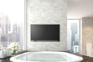 Cost to install bathroom TV