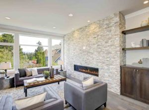 Family room feature wall ideas