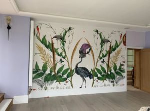 Feature wall - Sean Saunders Painting and Decorating