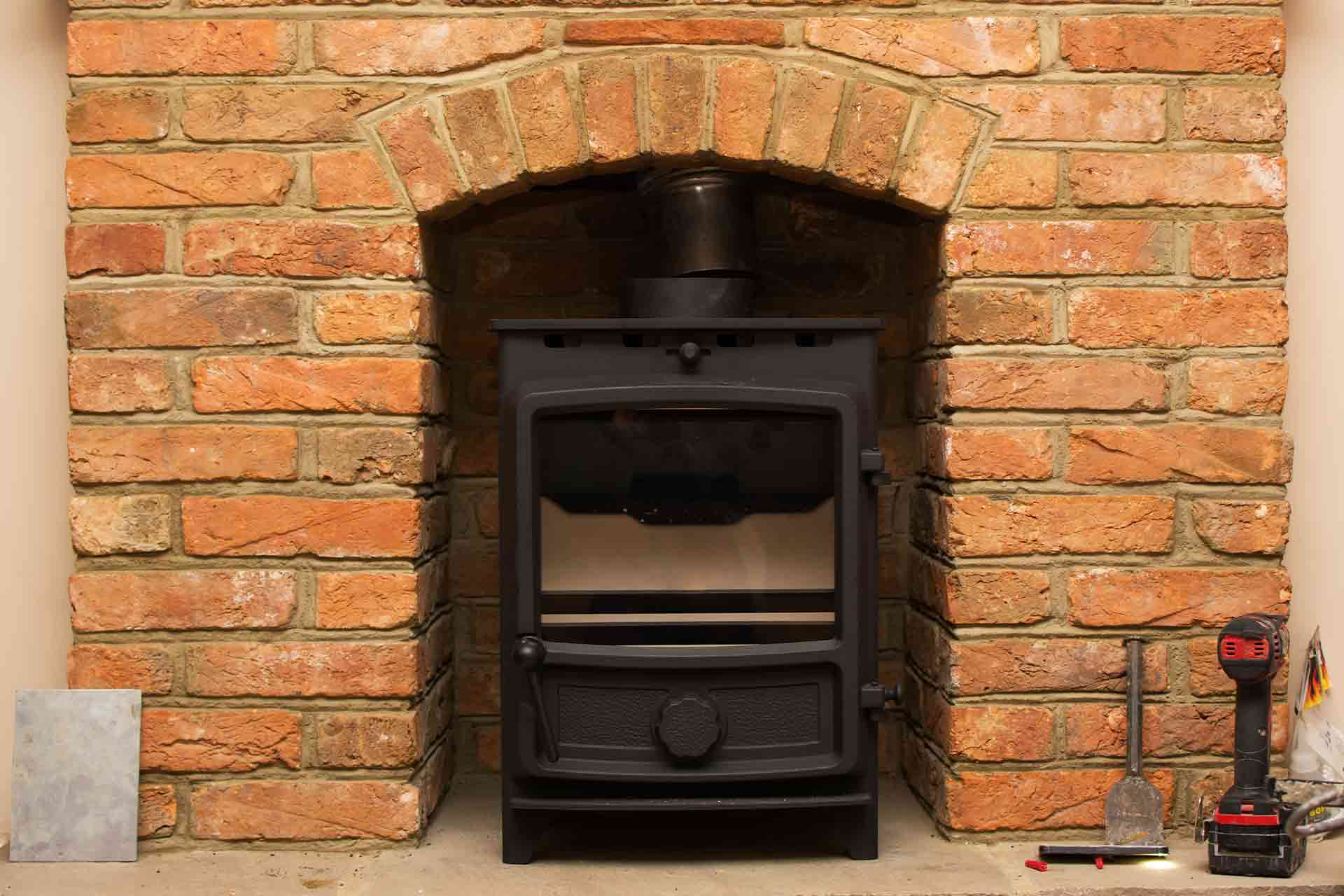 How to open up a fireplace