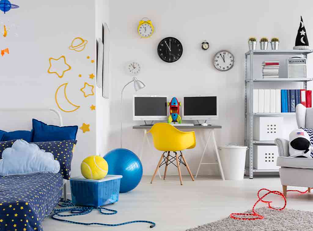 Kids bedroom colour idea