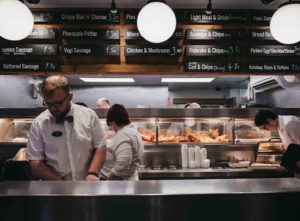 fish and chip shop fitting cost