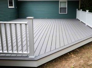 how to fit decking handrail