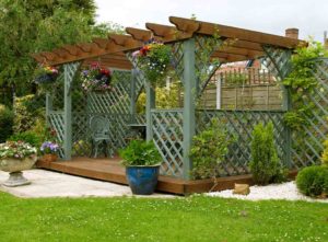 how to lay decking on a patio
