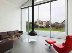 internal glass wall cost