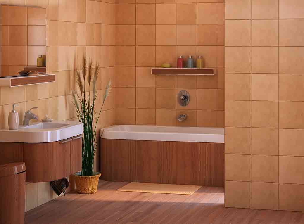 Wooden panel shelving unit