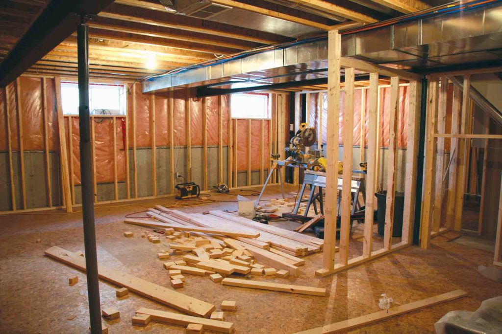 Cost To Build A Basement, Is It Possible To Build A Basement Under An Existing Home